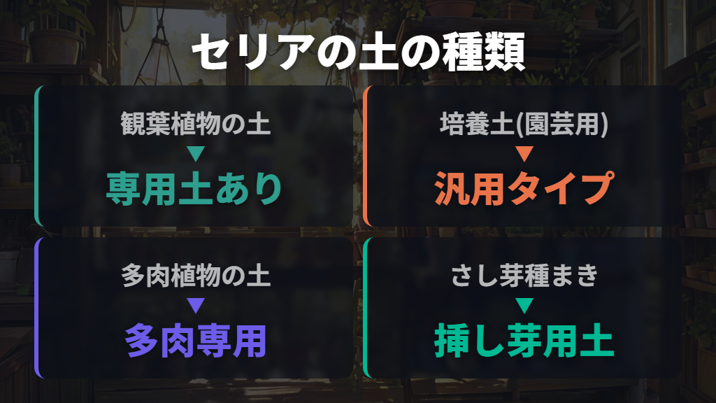 セリアにある観葉植物の土の種類と購入前に知りたい特徴
