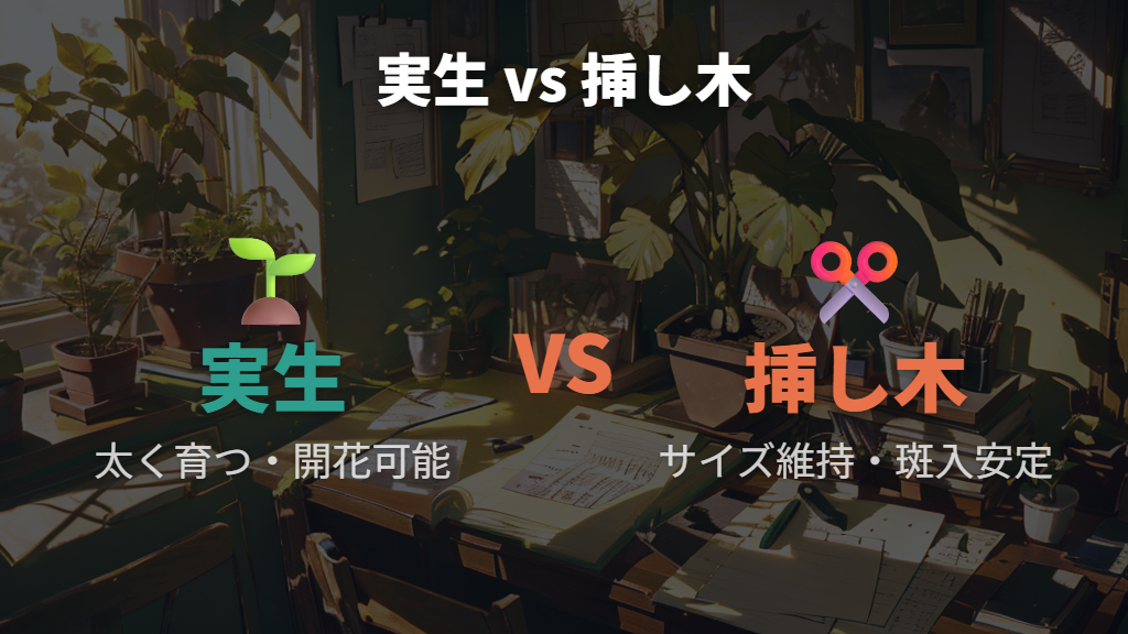 実生パキラを選ぶメリット・デメリットと購入のコツ