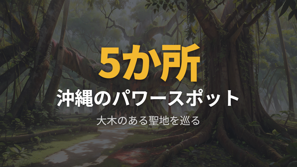 沖縄で出会えるガジュマルパワースポット5選
