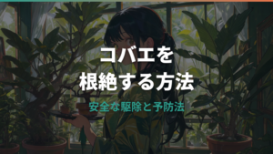ガジュマルの虫・コバエ対策｜安全な駆除と予防法