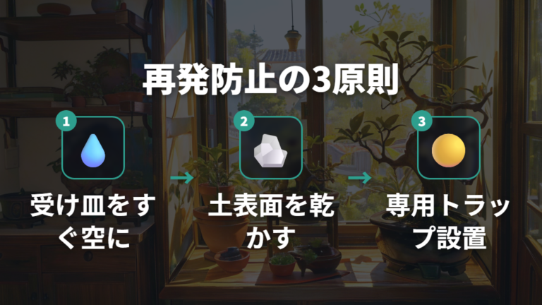 再発を防ぐ土壌環境の維持と日常チェック