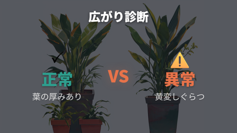 正常な広がりとトラブルの広がりを見分ける