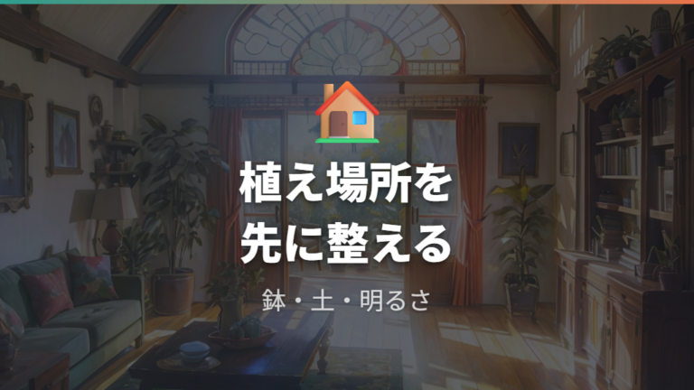 根が暴れにくい鉢と置き方は水はけと明るさで決める