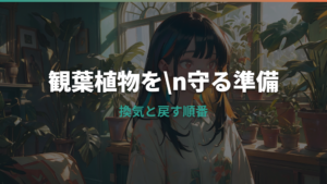 バルサンは観葉植物に危険?枯れるリスクと避難・換気の正しい考え方