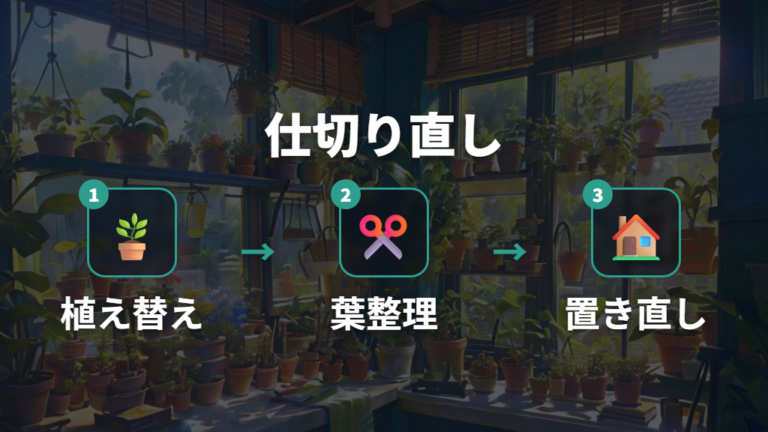 根詰まりが疑わしいときは植え替えと剪定で仕切り直す