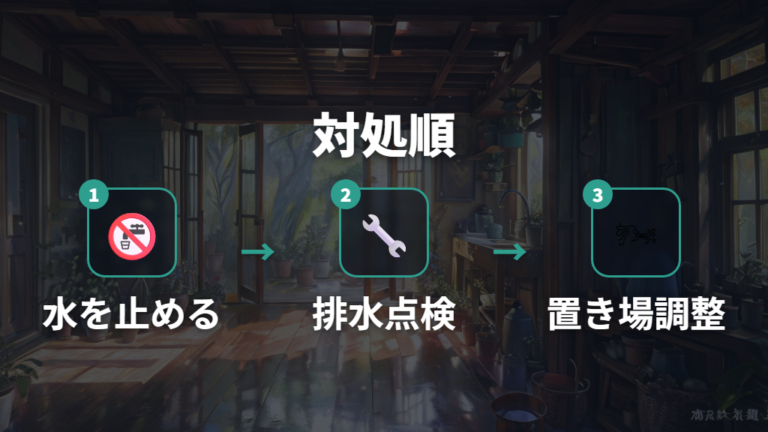 根腐れや枯れる原因への対処は水やり停止と環境見直し