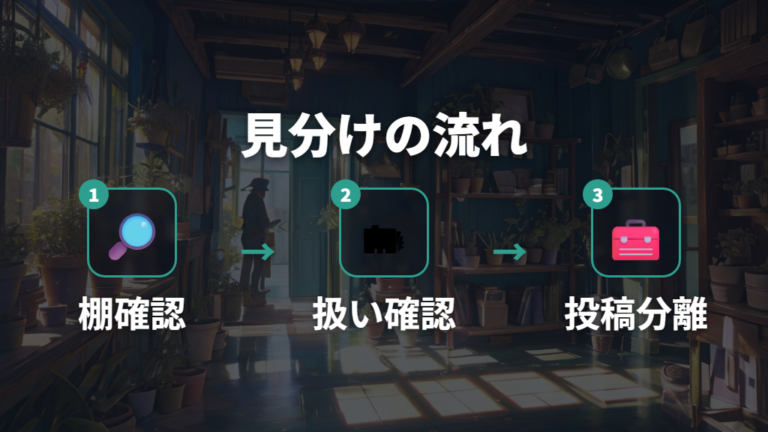 取扱終了か在庫切れかの見分け方は売り場と情報源で考える